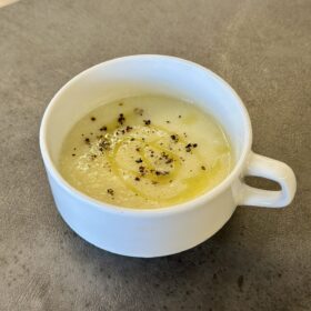 Soup at my favorite spot.