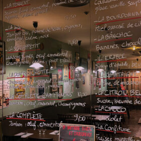 A little detour to a cafe before the event