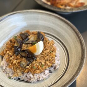 Flavorful keema curry.
